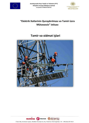Təmir və xidmət işləri