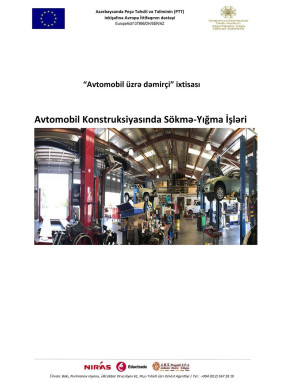 Avtomobil konstruksiyasında sökmə-yğma işləri