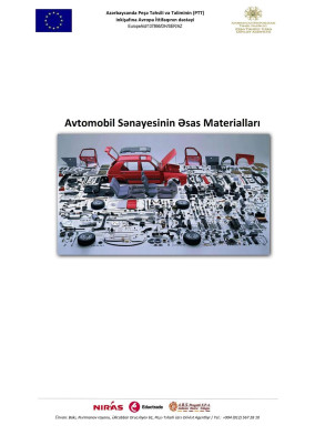 Avtomobil sənayesinin əsas materialları