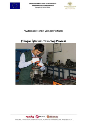 Çilingər işlərinin texnoloji prosesi
